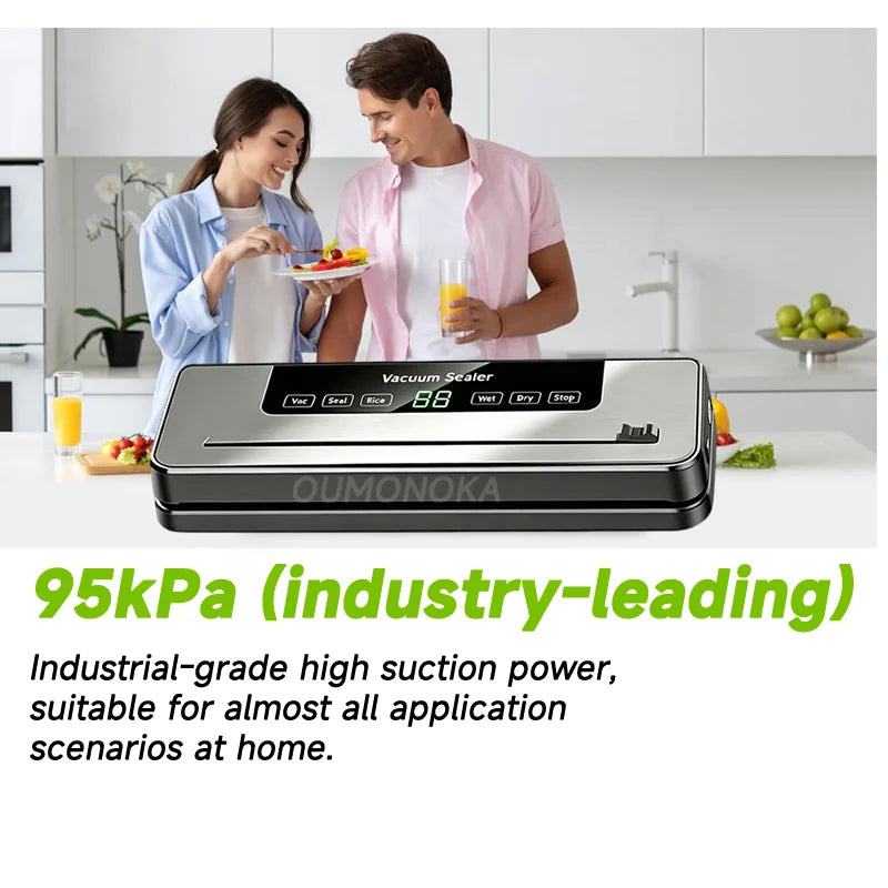 Portable Vacuum Sealer for Food Kitchen Gadgets Degasser Home Appliance Compressor Plastic Bag Sealer Vacuum Packaging Machine