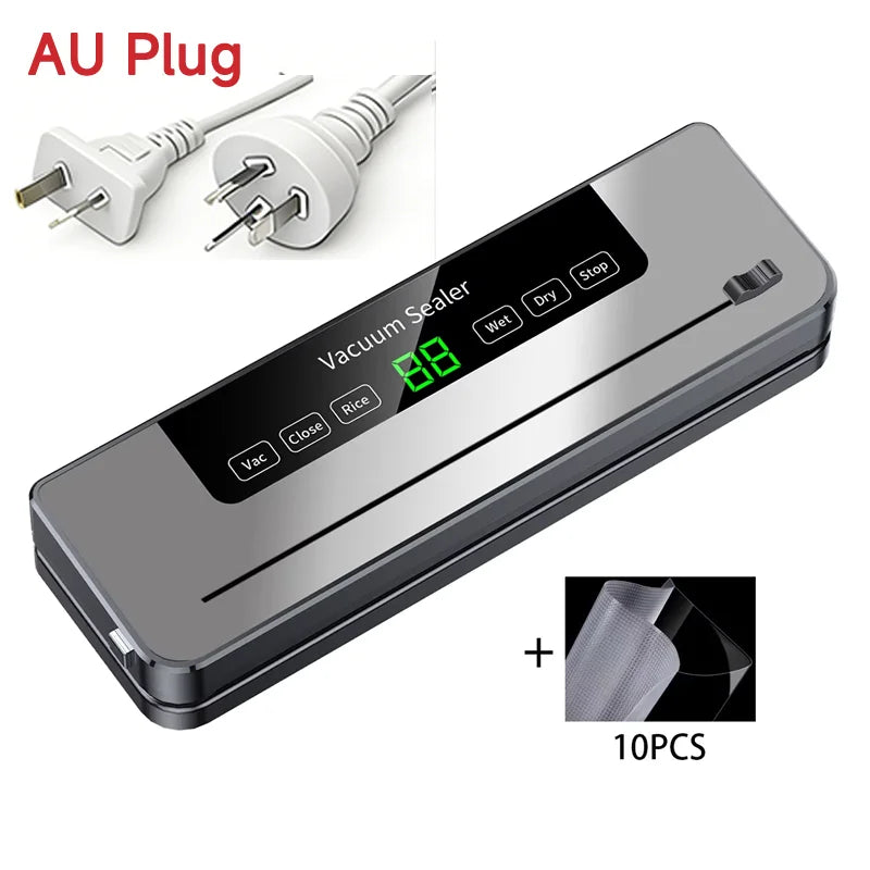 Portable Vacuum Sealer for Food Kitchen Gadgets Degasser Home Appliance Compressor Plastic Bag Sealer Vacuum Packaging Machine