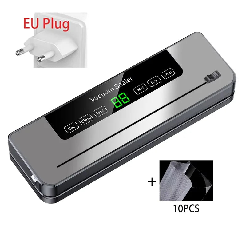 Portable Vacuum Sealer for Food Kitchen Gadgets Degasser Home Appliance Compressor Plastic Bag Sealer Vacuum Packaging Machine