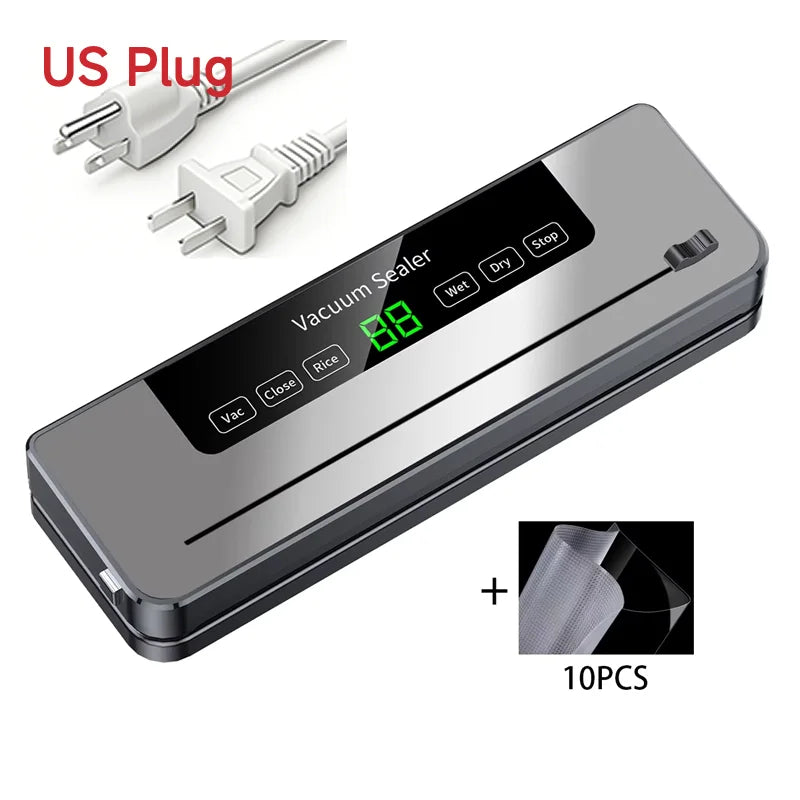 Portable Vacuum Sealer for Food Kitchen Gadgets Degasser Home Appliance Compressor Plastic Bag Sealer Vacuum Packaging Machine