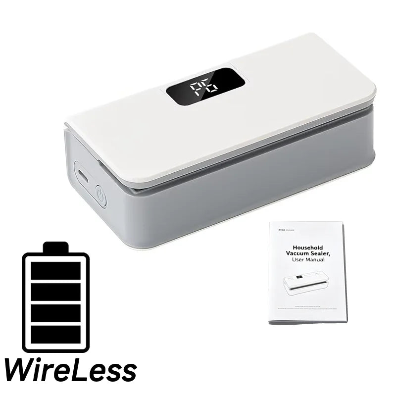 Portable Vacuum Sealer for Food Kitchen Gadgets Degasser Home Appliance Compressor Plastic Bag Sealer Vacuum Packaging Machine